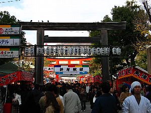 生田神社の初詣の出店や露店